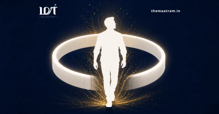 Annamalai silhouette with WTL white band ring representing Drug Free Tamil Nadu campaign July 2026