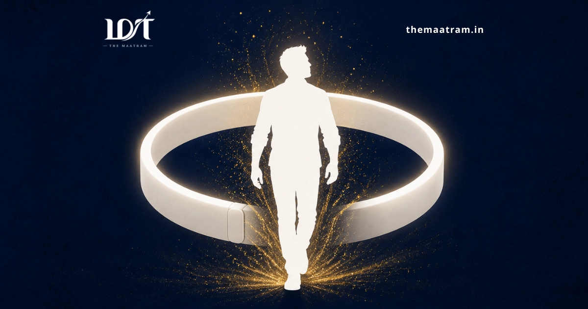 Annamalai silhouette with WTL white band ring representing Drug Free Tamil Nadu campaign July 2026